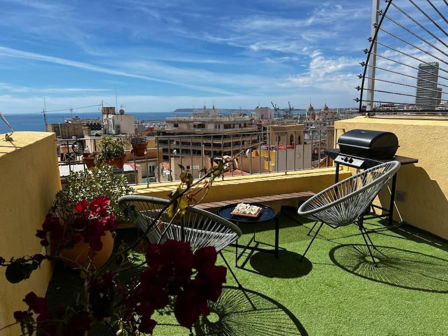 Apartament Private Sun Terrace Amazing View Alicante Zewnętrze zdjęcie